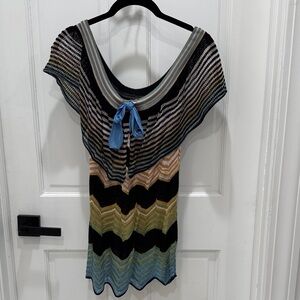 Missoni Chevron Knit Top in Multicolor